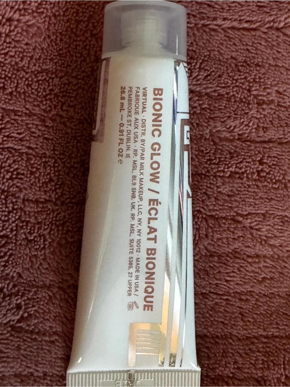 Milk Makeup Bionic Glow Mini in Neutral Beige Packaging